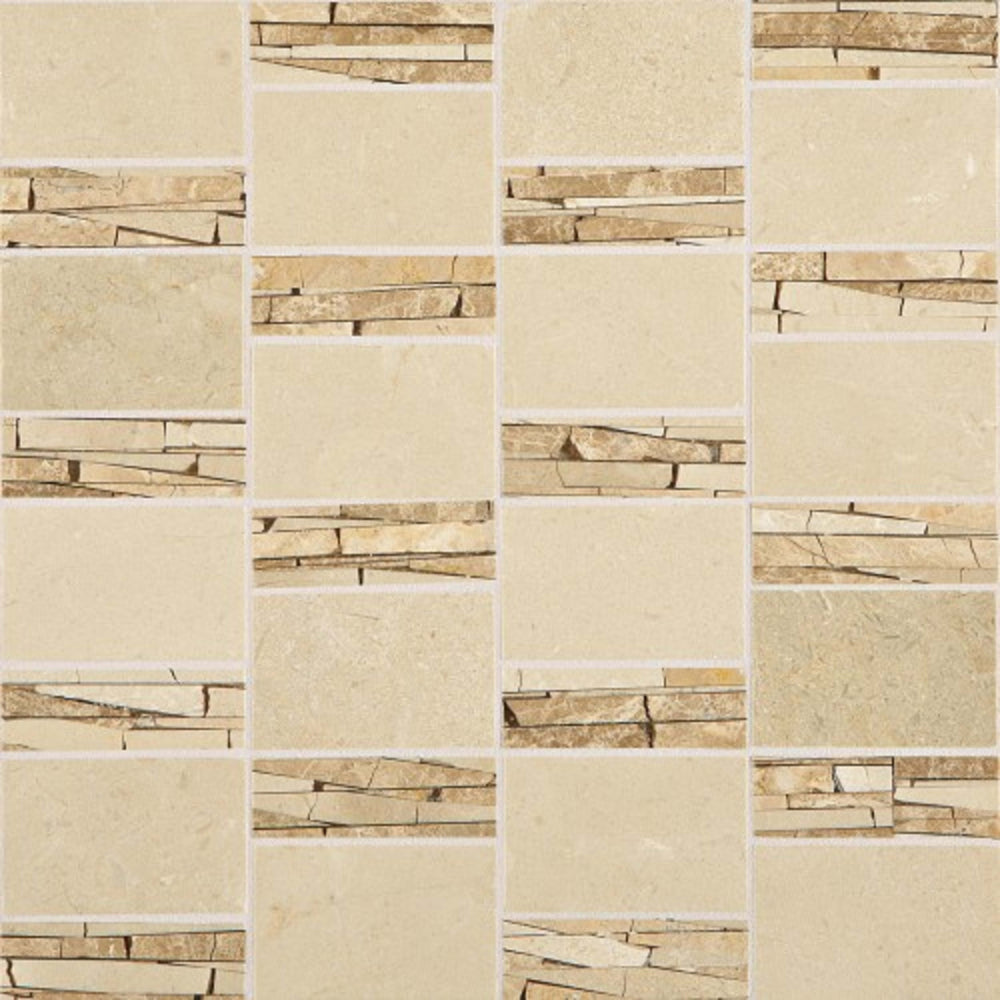 Marble Collection in Crema Marfil Classico Abstract Natural Stone