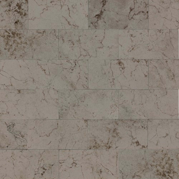 Marble Collection in Silver Screen 3x6 Honed Natural Stone