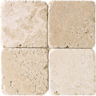 Travertine Collection in Mediterranean Ivory 3x6 Honed Natural Stone