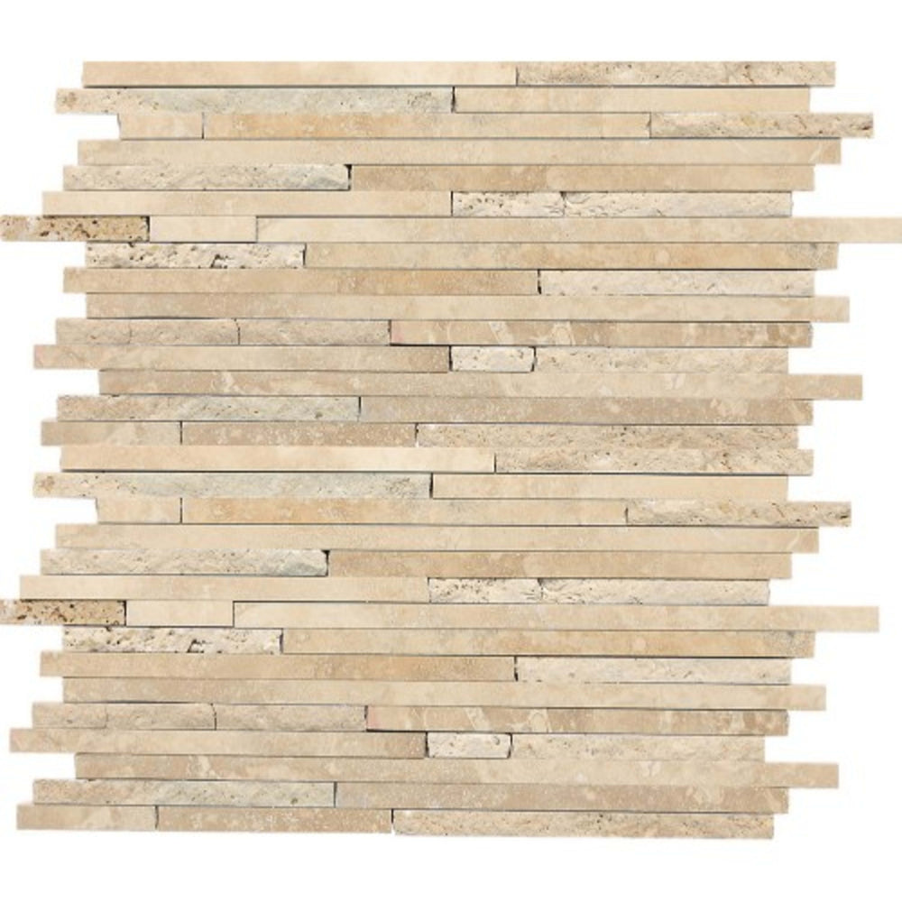 Travertine Collection in Mediterranean Ivory Random Natural Stone