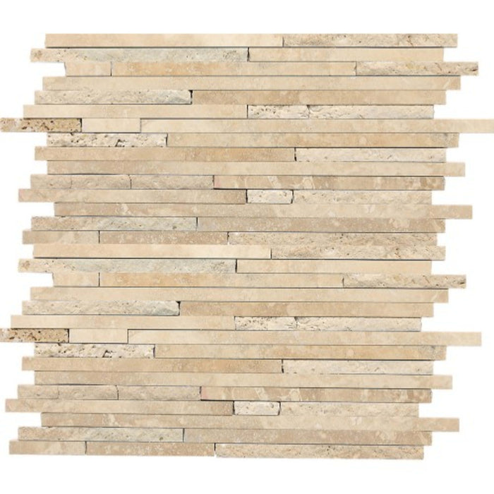 Travertine Collection in Mediterranean Ivory Random Natural Stone