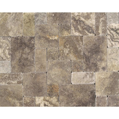 Travertine Collection in Andes Grey Blend Paredon Natural Stone