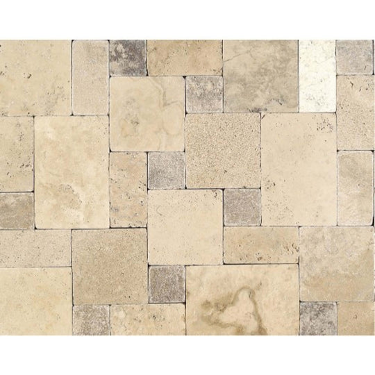 Travertine Collection in Peruvian Cream Blend Paredon
