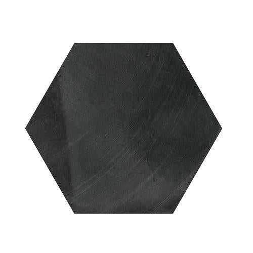 Disk in Anthracite - Hexagon