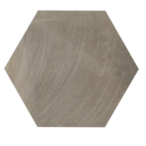 Disk in Beige - Hexagon