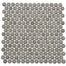 Greenwich Collection Penny Round in Downtown Fervor (Penny Round) Glass Tile