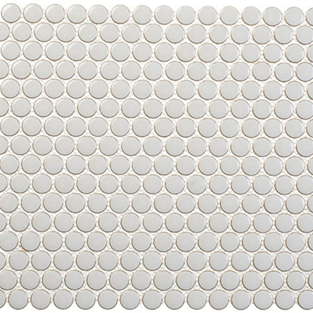 Effortless Collection - Penny Rounds in Xen Breeze Glass Tile