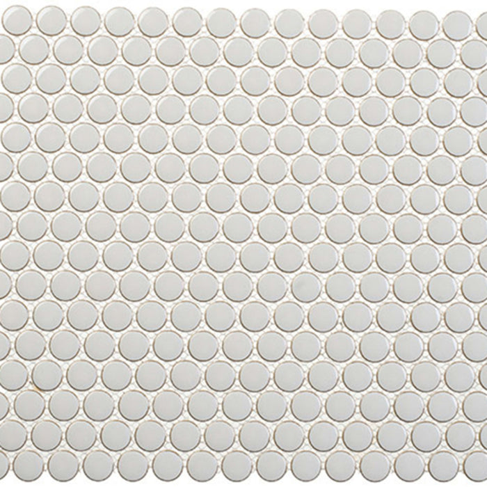 Effortless Collection - Penny Rounds in Xen Breeze Glass Tile