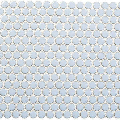 Effortless Collection - Penny Rounds in Kool Vibe Glass Tile