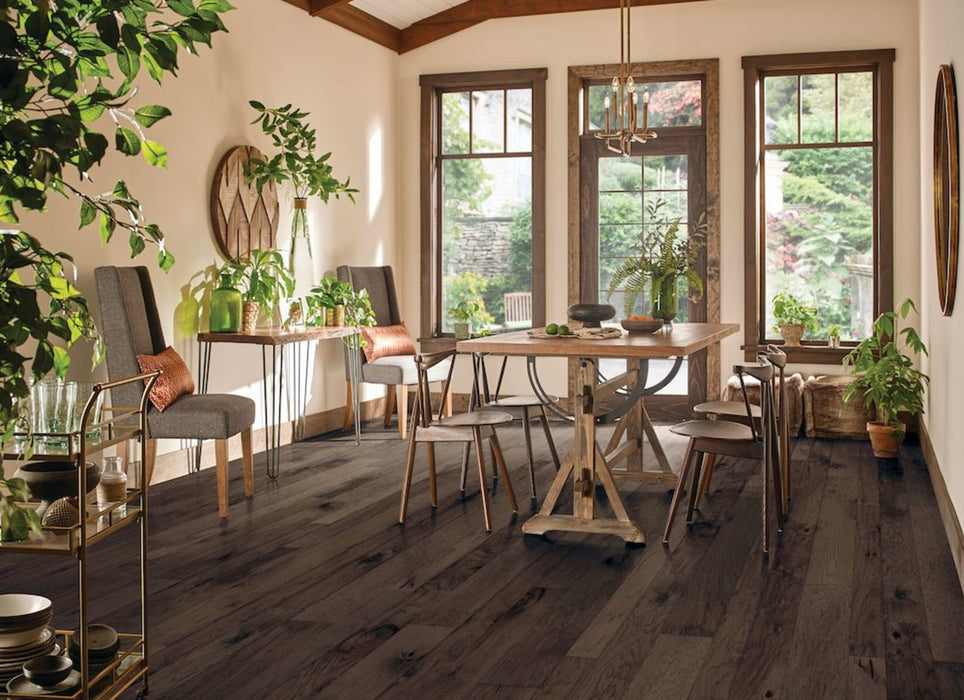 Nature's Canvas Hickory Engineered in Graphic Gray 4, 5, 6.5"