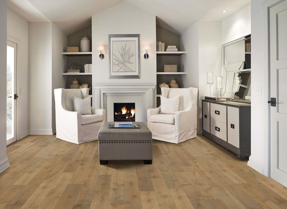 Nature's Canvas White Oak Engineered in Moon Star 6.455"