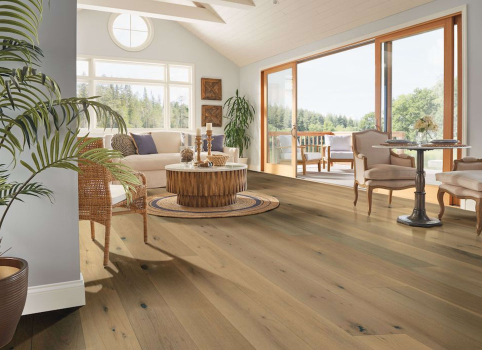 Nature's Canvas White Oak Engineered in Balmy Breeze 9.07"