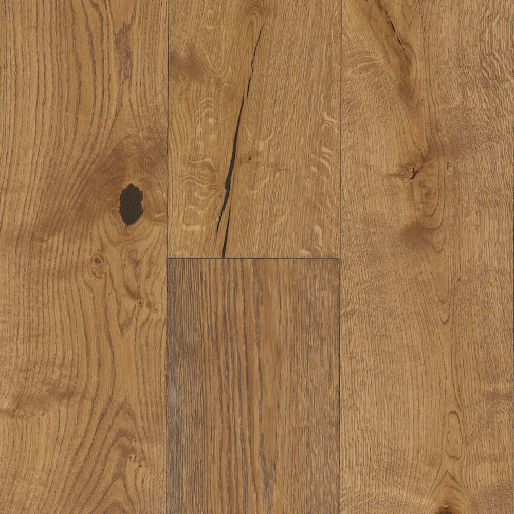 Nature's Canvas White Oak Engineered in Botanical Brown 9.07" Hardwood