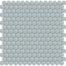 Element in Cloud Penny Round Mosaic Glass Tile