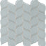 Element in Cloud Petal Mosaic Glass Tile