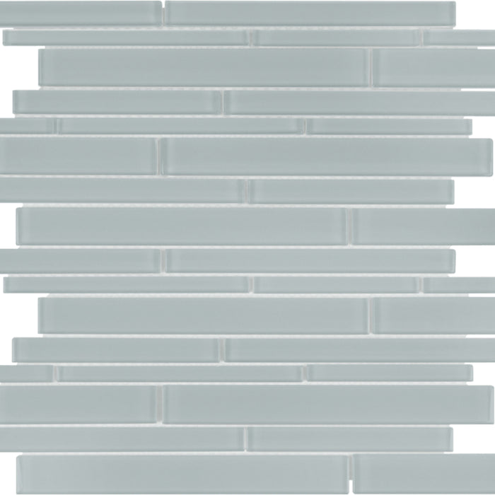 Element in Cloud Random Strip Mosaic Glass Tile