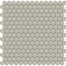 Element in Earth Penny Round Mosaic Glass Tile