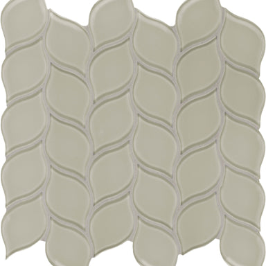 Element in Earth Petal Mosaic Glass Tile
