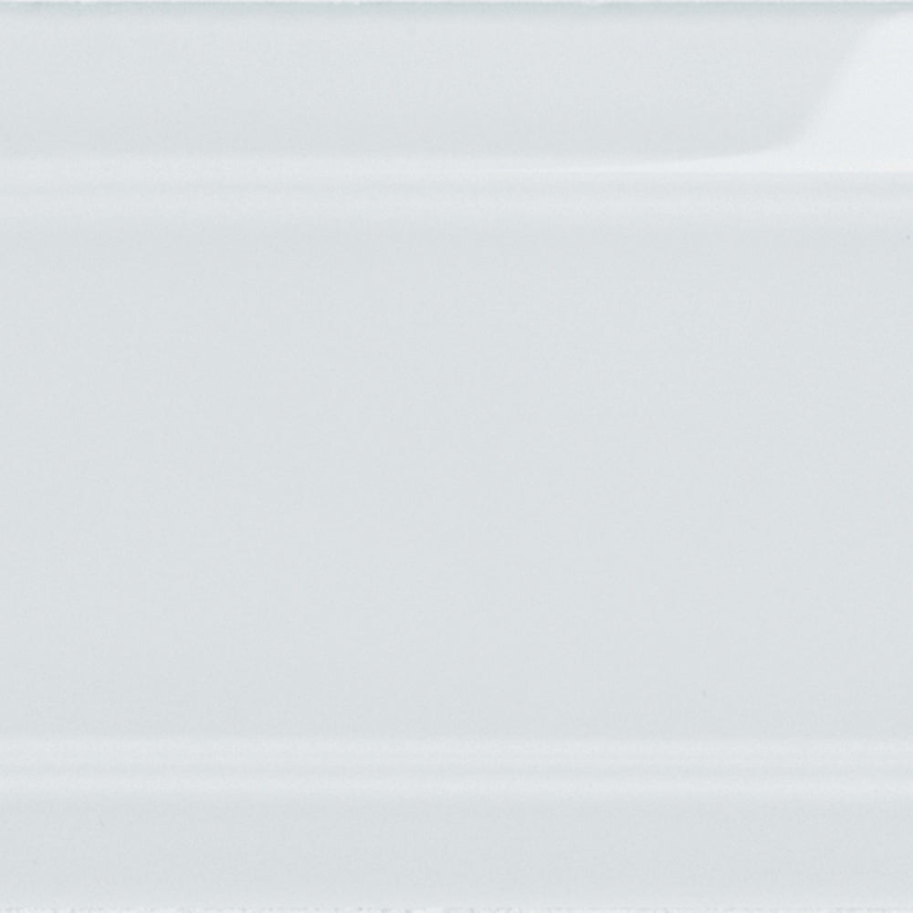 Element in Ice Beveled 3x9 Glass Tile