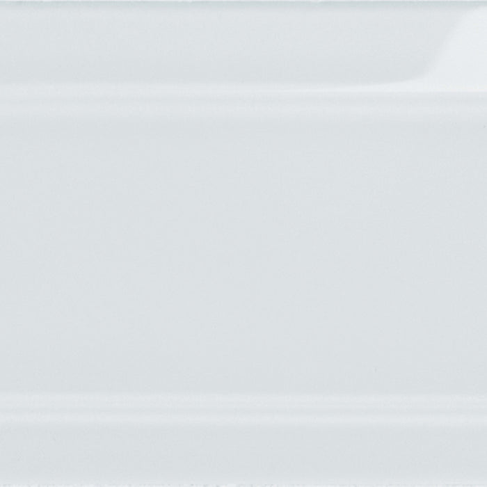 Element in Ice Beveled 3x9 Glass Tile