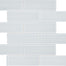 Element in Ice Brick Mosaic 2x6 Glass Tile