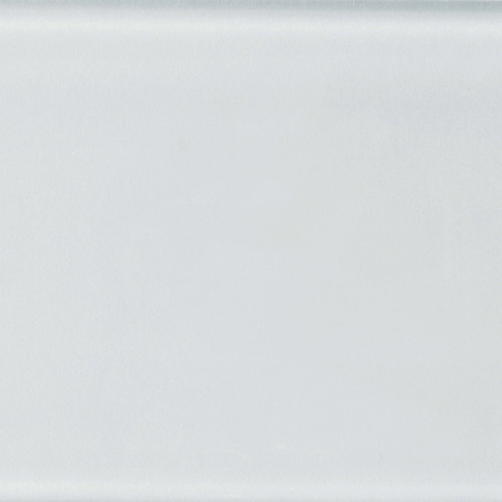 Element in Ice Glossy 8x24 Glass Tile