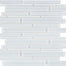 Element in Ice Random Strip Mosaic Glass Tile
