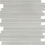 Element in Mist Random Strip Mosaic Glass Tile