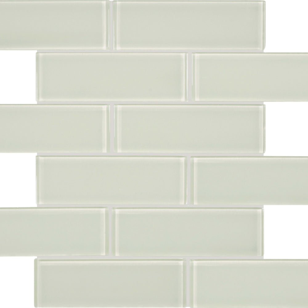 Element in Sand Brick Mosaic 2x6 Glass Tile