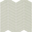 Element in Sand Chevron Mosaic Glass Tile