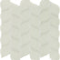Element in Sand Petal Mosaic Glass Tile