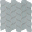 Element in Shadow Petal Mosaic Glass Tile