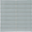 Element in Shadow Stacked Mosaic 1.5x6 Glass Tile