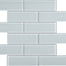 Element in Skylight Brick Mosaic 2x6 Glass Tile