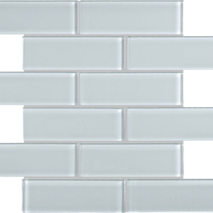 Element in Skylight Brick Mosaic 2x6 Glass Tile