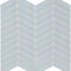 Element in Skylight Chevron Mosaic Glass Tile