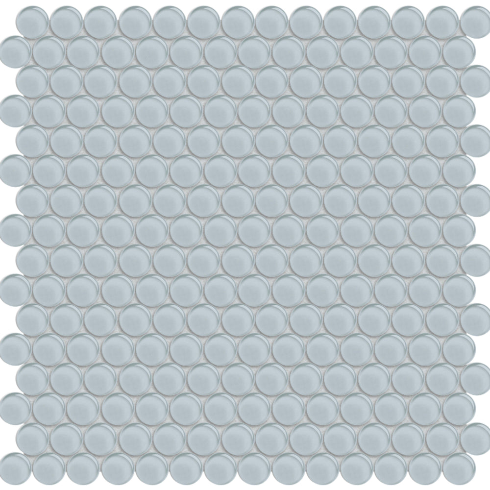 Element in Skylight Penny Round Mosaic Glass Tile
