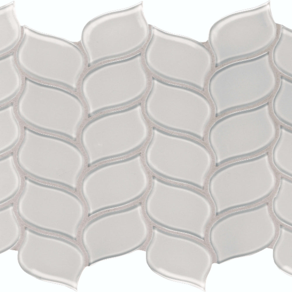 Element - Glass Petal in Cloud - Glass Petal Tile