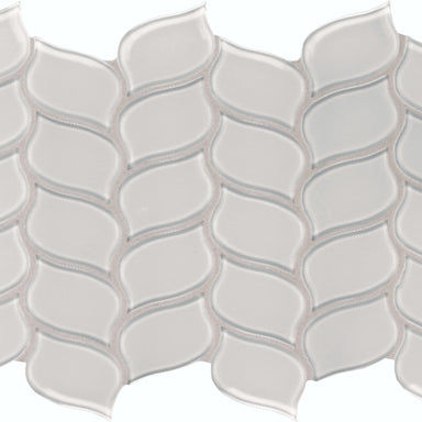 Element - Glass Petal in Cloud - Glass Petal Tile