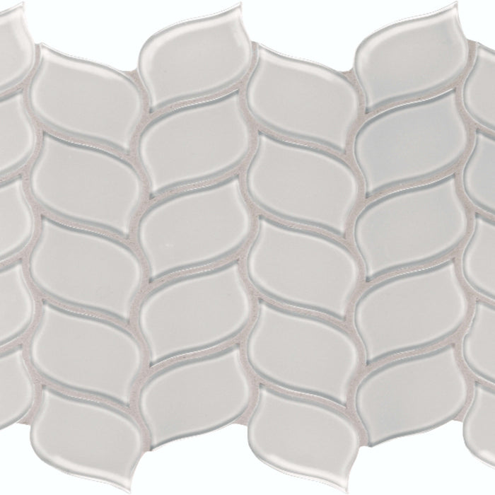 Element - Glass Petal in Cloud - Glass Petal Tile