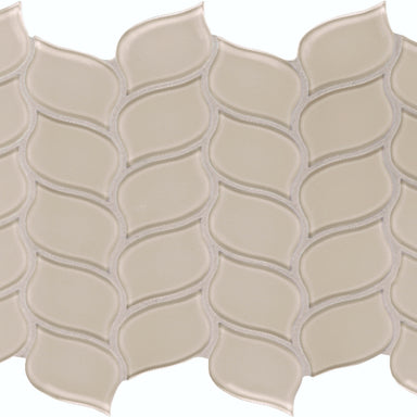 Element - Glass Petal in Earth - Glass Petal Tile