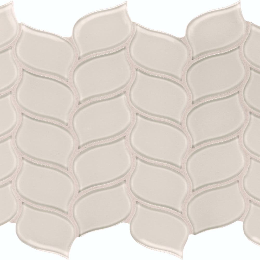 Element - Glass Petal in Mist - Glass Petal Tile