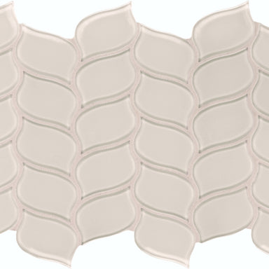 Element - Glass Petal in Mist - Glass Petal Tile