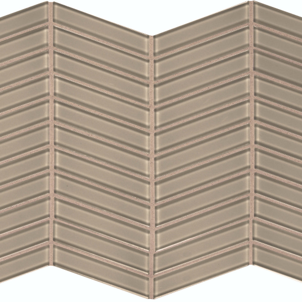 Element - Chevron in Smoke - Chevron Tile
