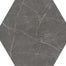 Sterlina II in Asphalt-8x10 Hex Tile
