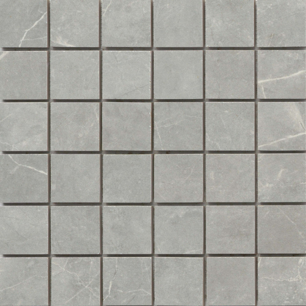 Sterlina II in Gray-Mosaic Mesh Matte Tile