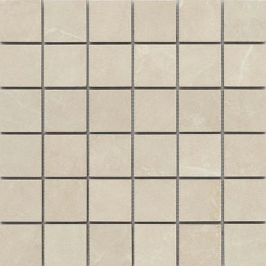 Sterlina II in Ivory-Mosaic Mesh Matte Tile