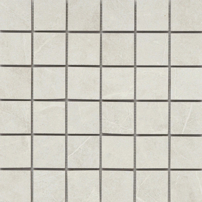 Sterlina II in Silver-Mosaic Mesh Matte Tile