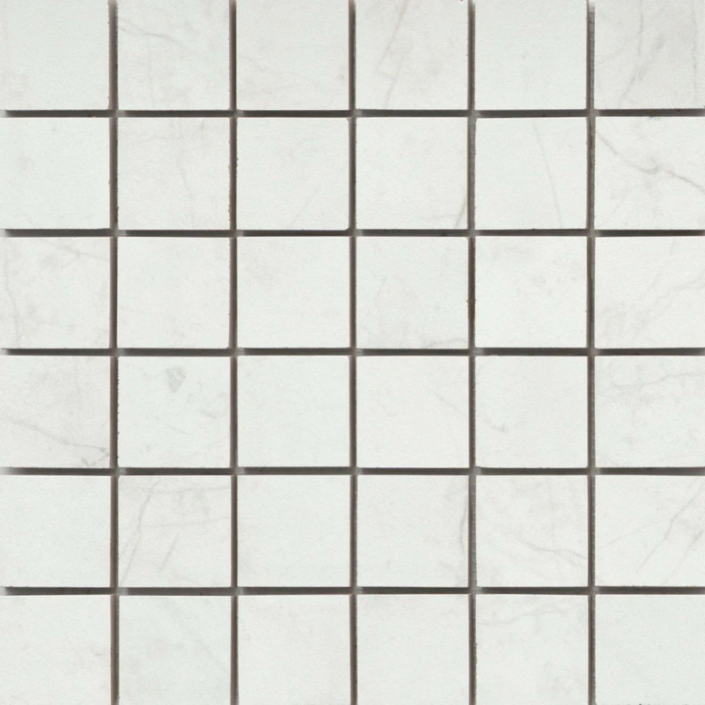 Sterlina II in White-Mosaic Mesh Matte Tile
