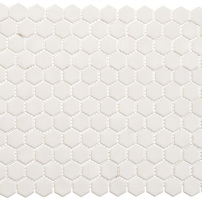 Freedom Avenue Collection - 3/4" Hex in Pillar Shine Glass Tile